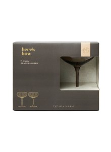 Комплект чаши за коктейл The Lou Coupe - пушек